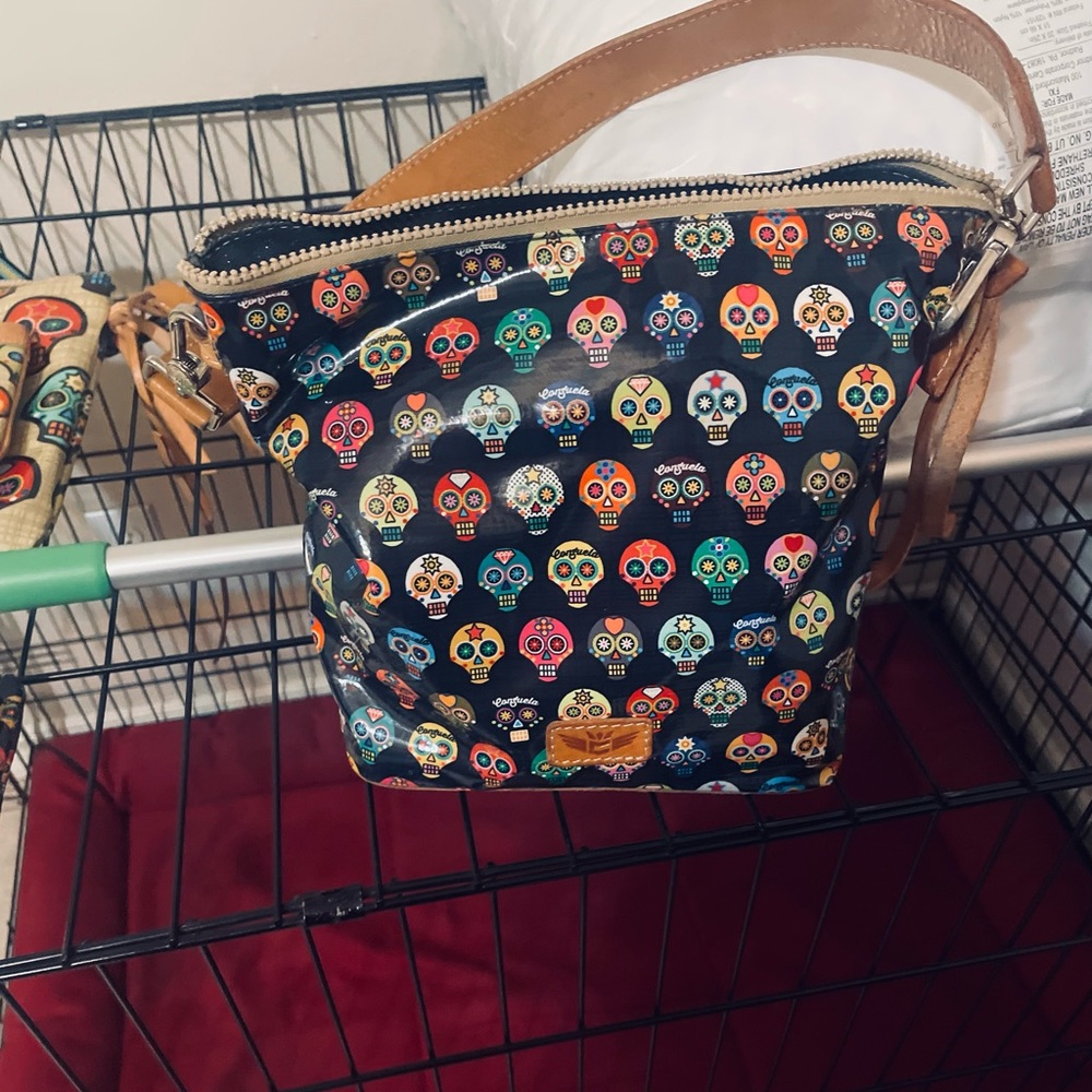Consuela Black skull Cross Body